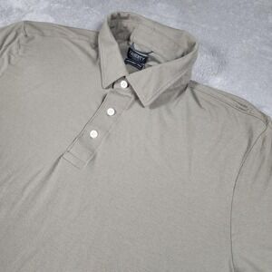 Faherty Reserve Polo Shirt Mens XL Gray‎ Movement Pima Cotton Blend Stretch Soft